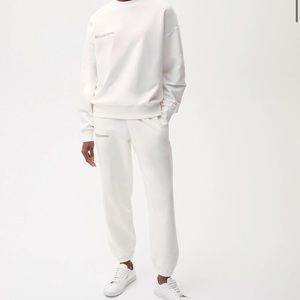 Pangaia white sweatpants XS